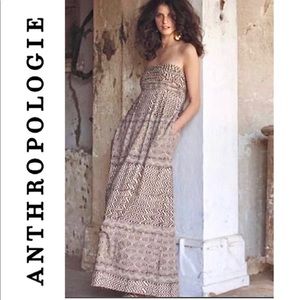 Anthropologie Hypnotic maxi dress. Edme & Esyllte.